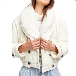 Dark Grey Georgia Borg Jacket 